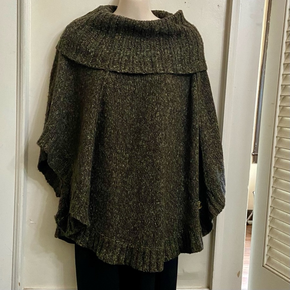 Michael Kors Knitted Brown Poncho (XS-L)